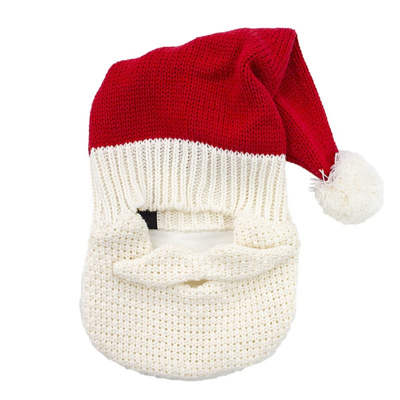 Beard Head Classic Santa Beard Hat - Original Handmade Knit Christmas Balaclava - Image 3